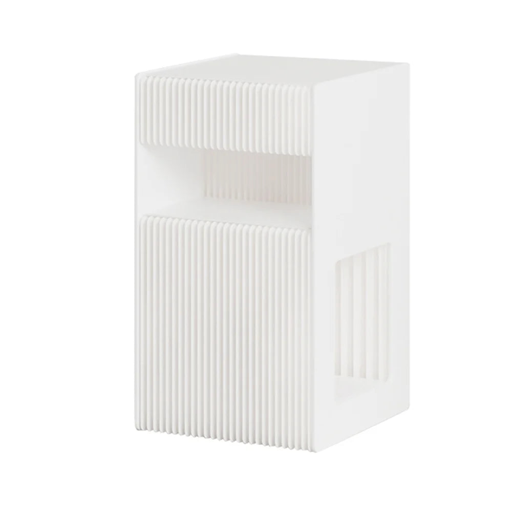 Shelves Acrylic Tabletop Side Table