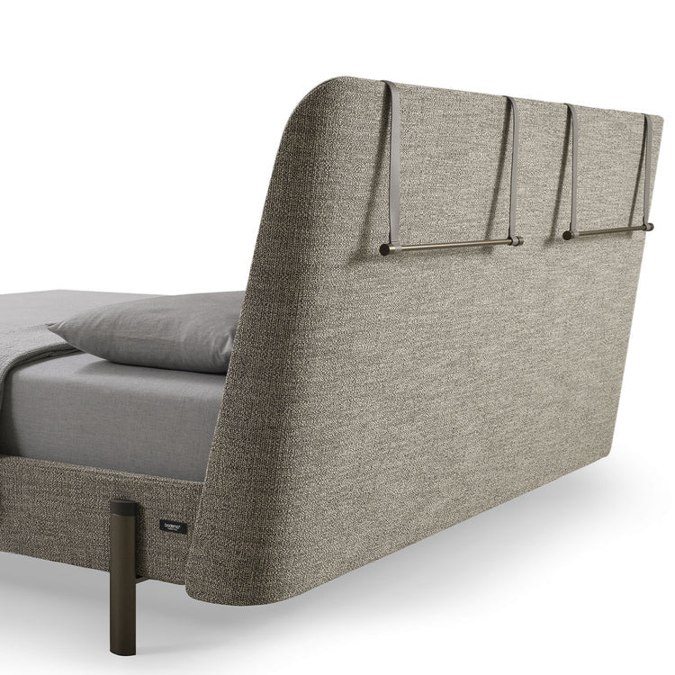 Nara King-Size Bed with Leather Straps