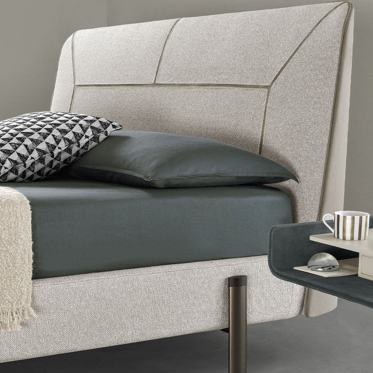 Nara King-Size Gray bed