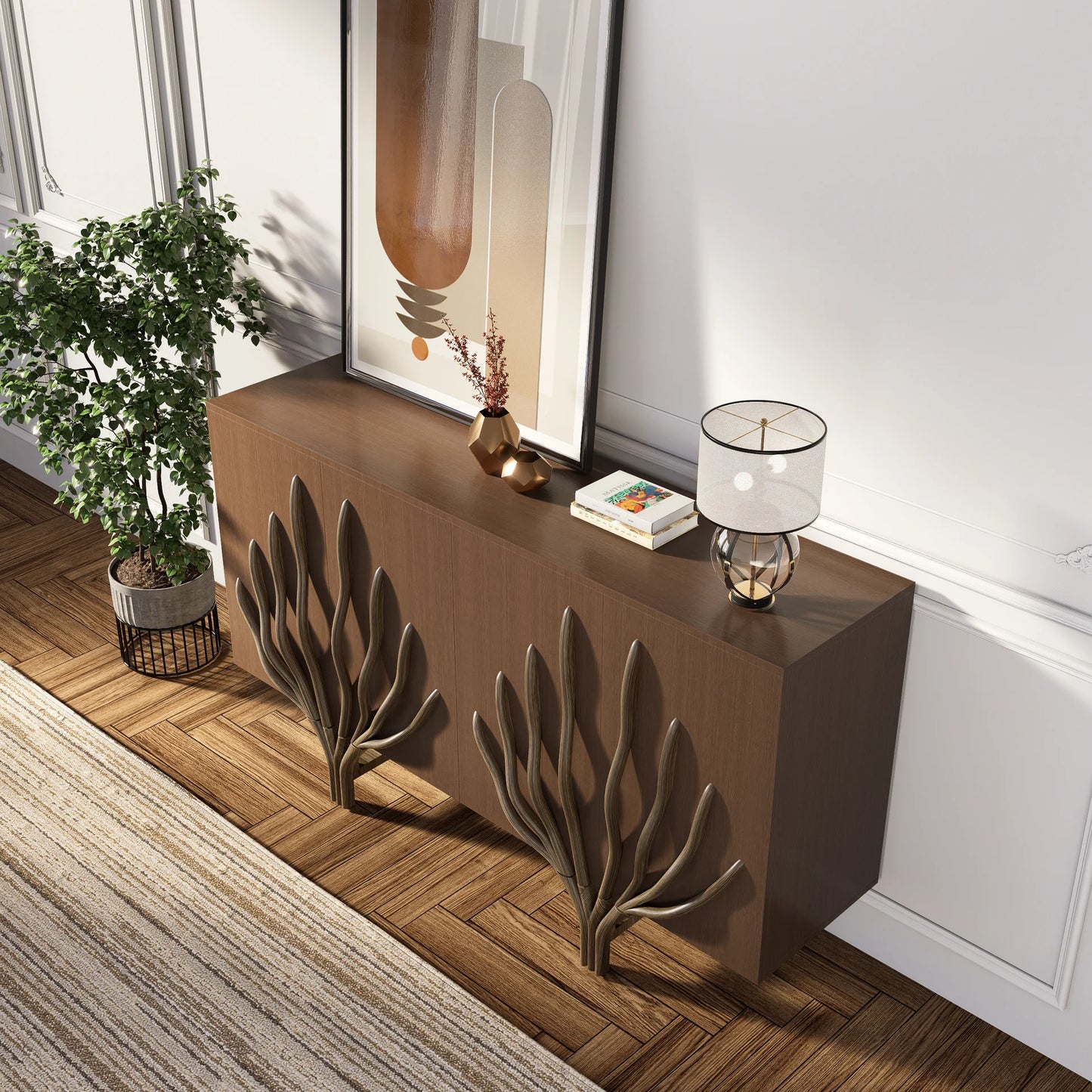 Sideboard Branch Design Mid Century Modern Buffet