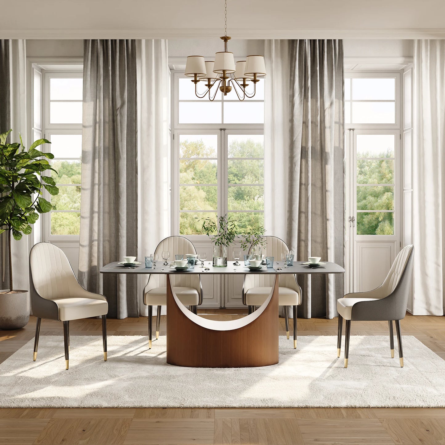Luxury Stone Dining Table