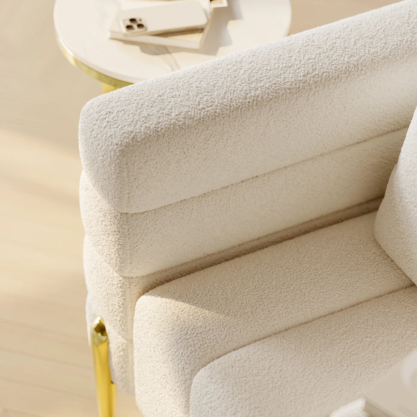 Aurora Boucle Accent Chair