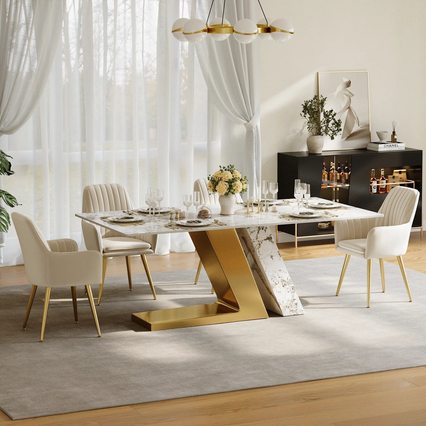 Sintered Stone Dining Table