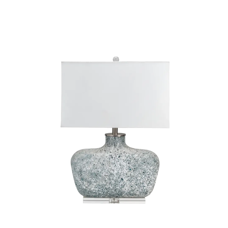 Bauer blown glass table lamp / Pair