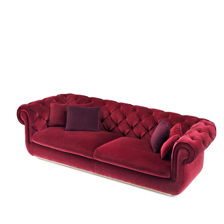 Opera Burgundy Sofa