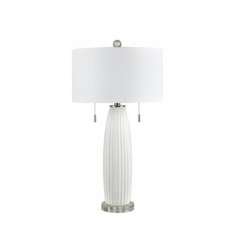Hoare Olive Table Lamp / Pair