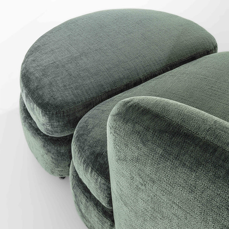 Green Velvet Sofa