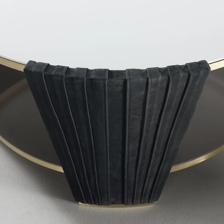 Round Wooden Coffee Table