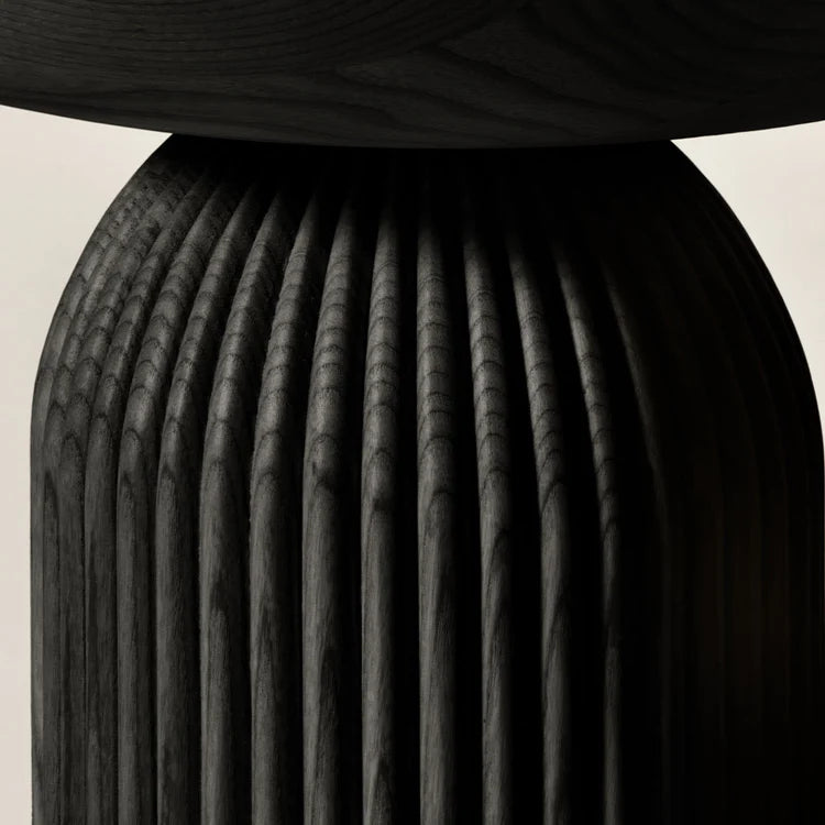 Convesso Black Ash Side Table