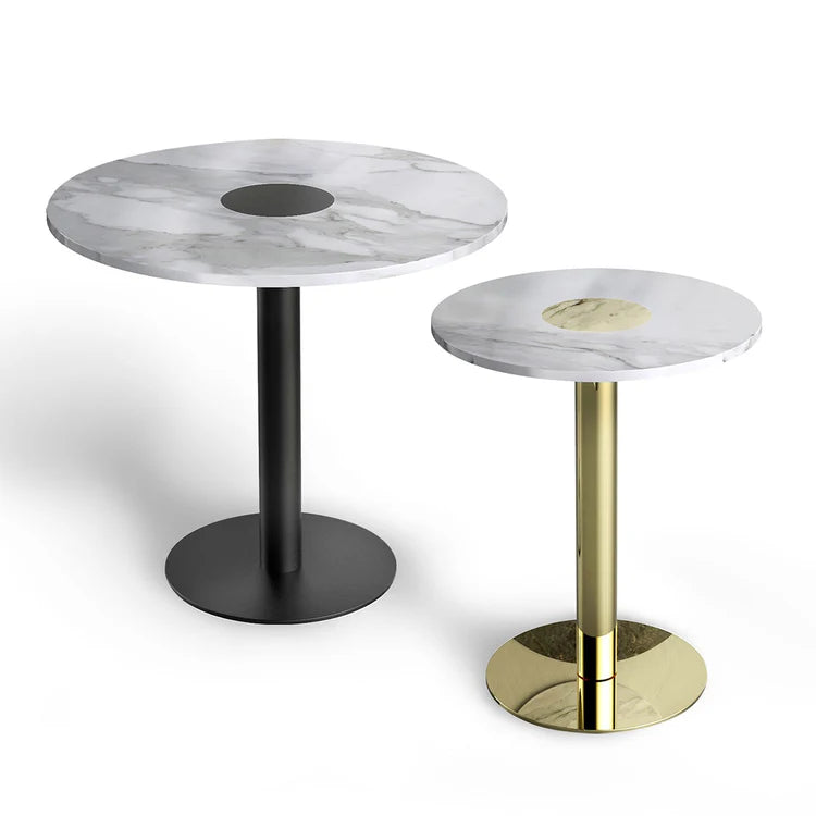 Coccaro Brass Bistro Side Table