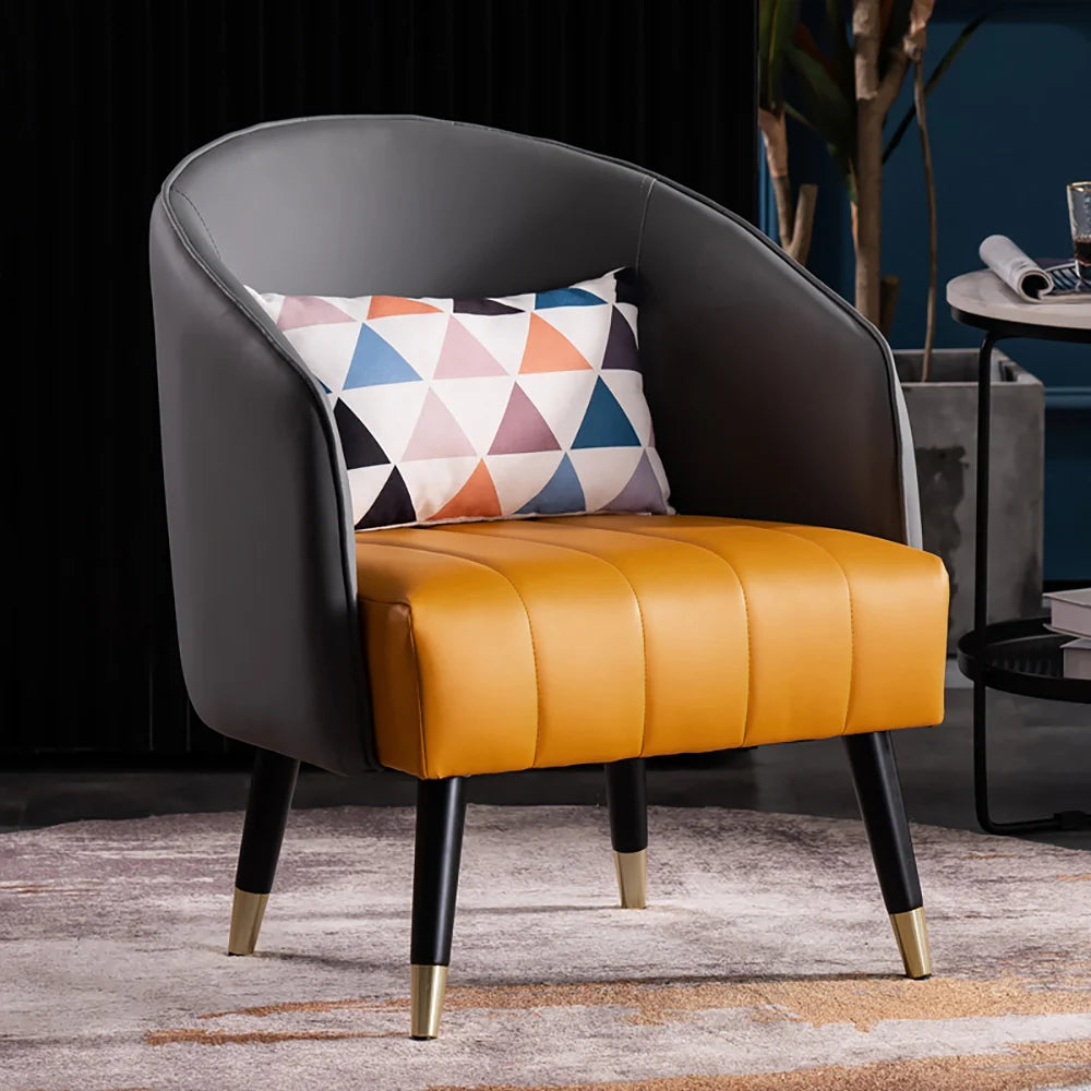 Leather Accent Chair