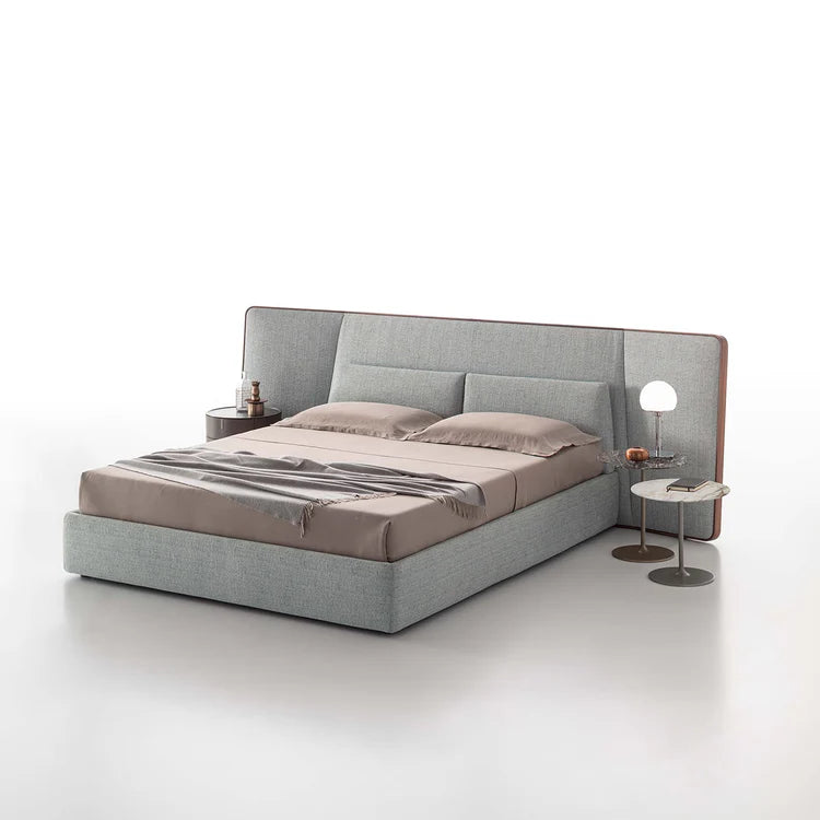Coventry Gray Bed by Giuseppe Bavuso