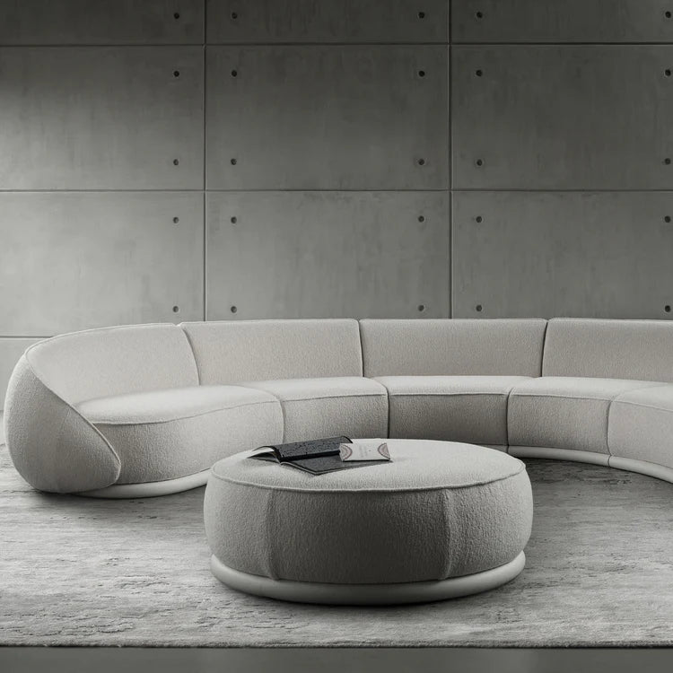 Abbracci Module White Sofa