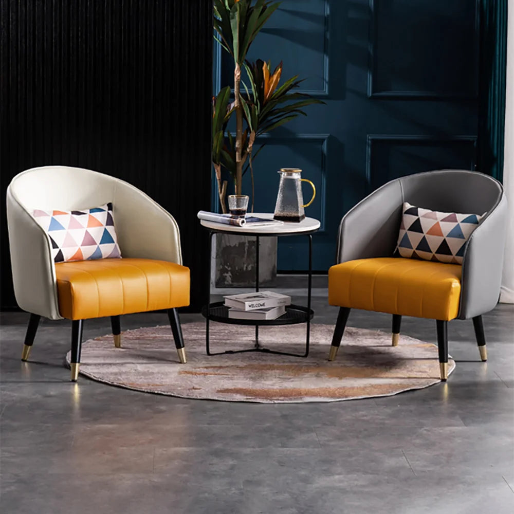 Leather Accent Chair