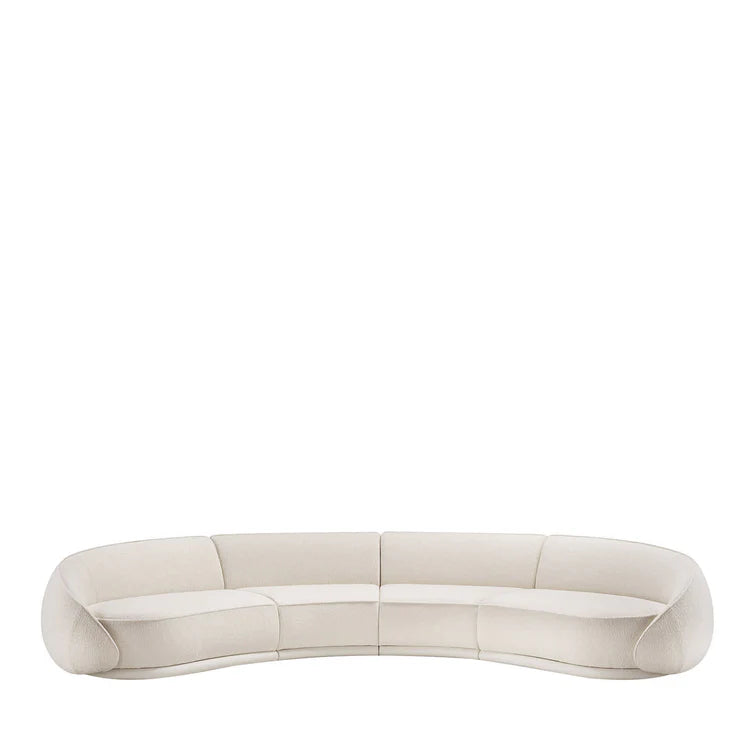 Abbracci Module White Sofa