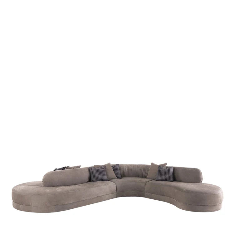 Alexander Sand Leather Modular Sofa