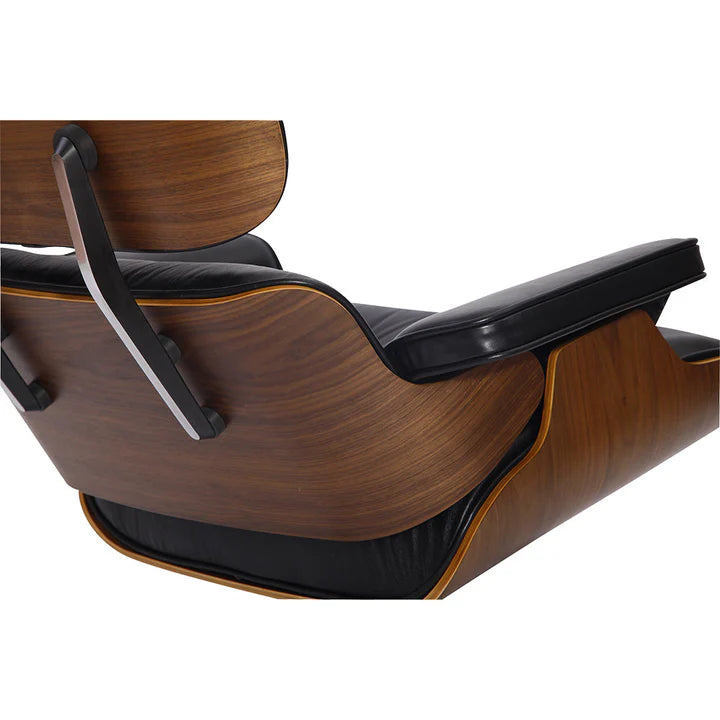 Imported Miller Lounge Chair and Ottoman