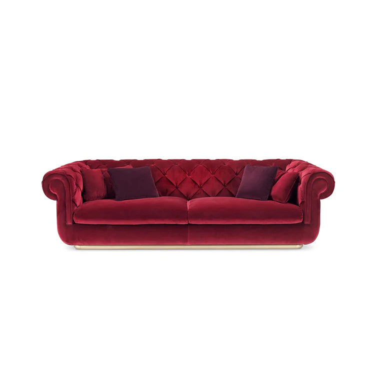 Opera Burgundy Sofa