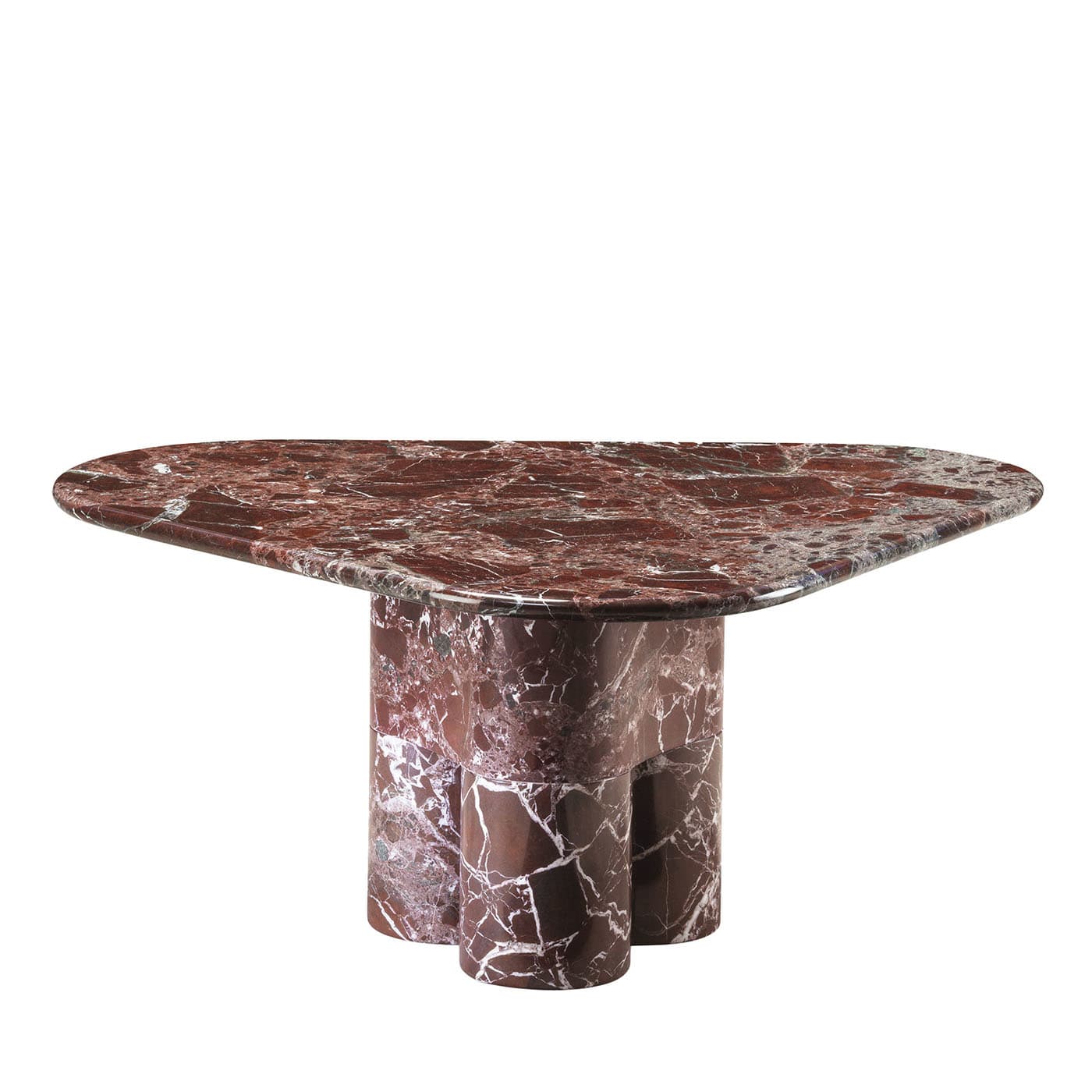 Red Marble Coffee Table