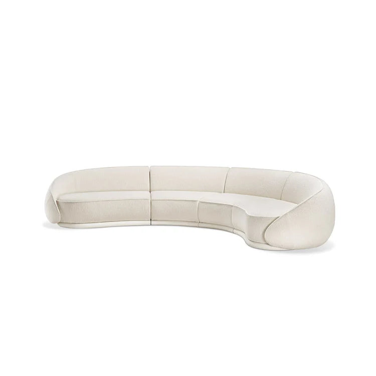 Abbracci Module White Sofa