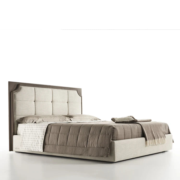 Morgan - P - Beige Double Bed