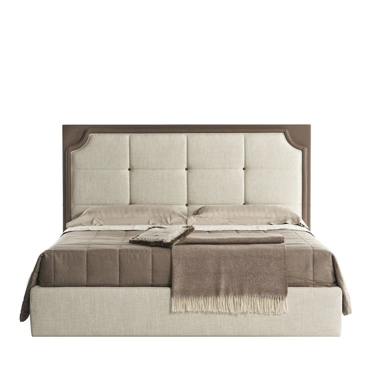 Morgan - P - Beige Double Bed