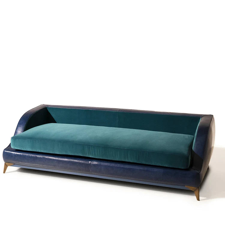 Couch blue velvet sofa