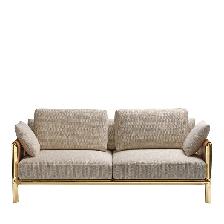 Frame Beige 2-Seater Sofa