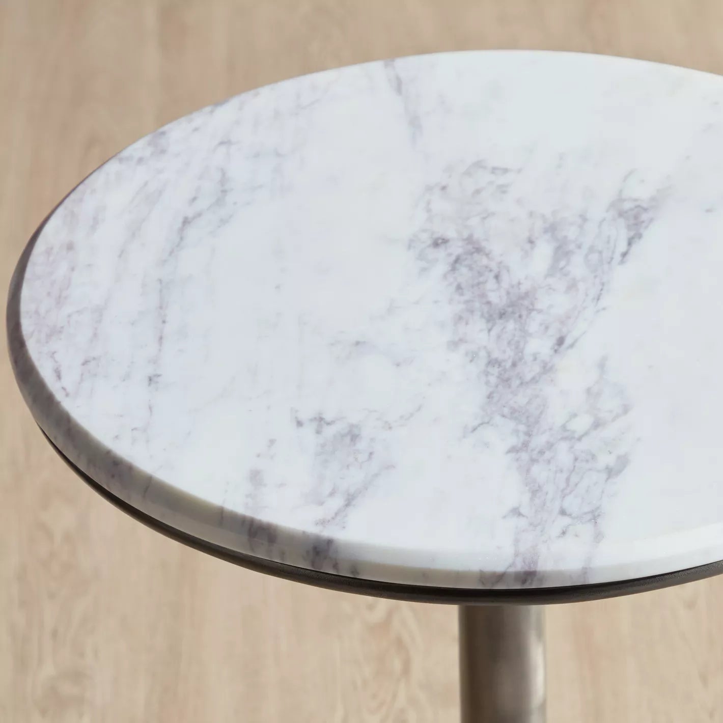 Braide Marble Top Side Table