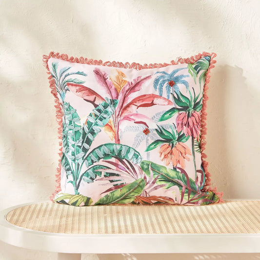 The Palm Filled Cushion - 45x45 cm