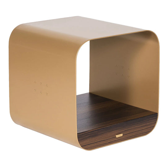 Tawla Gold Metal Side Table