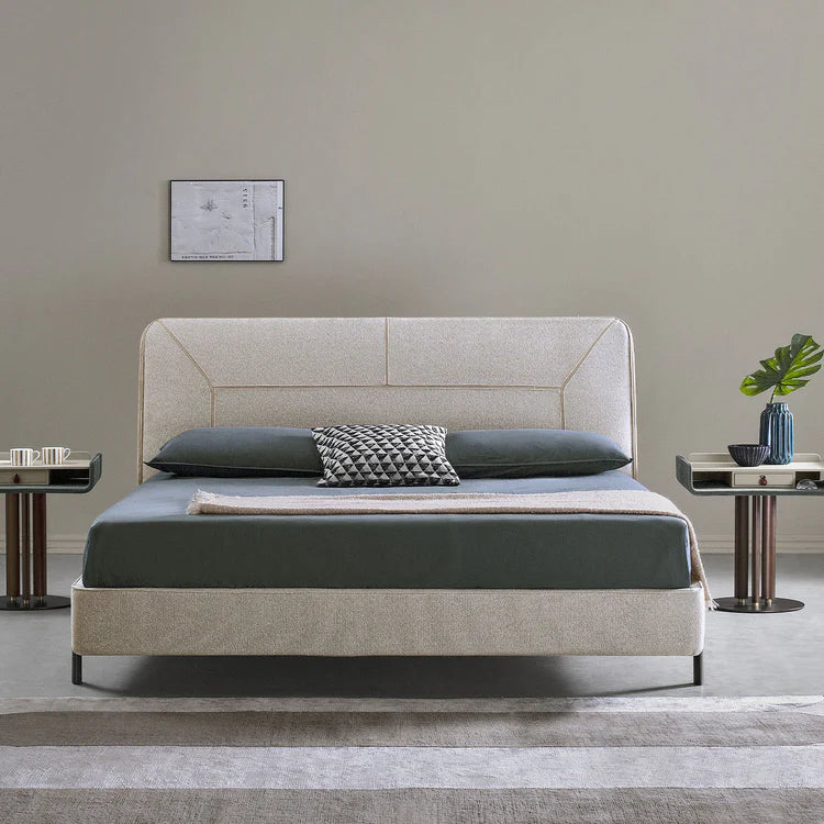 Nara King-Size Gray bed