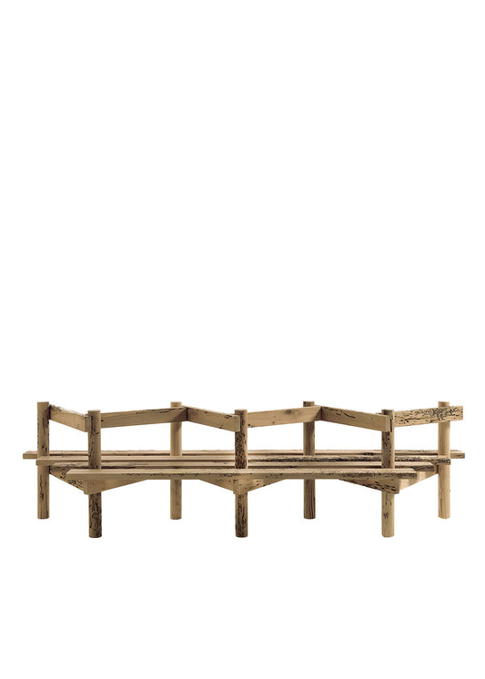 Palizzata Bench by Michele De Lucchi