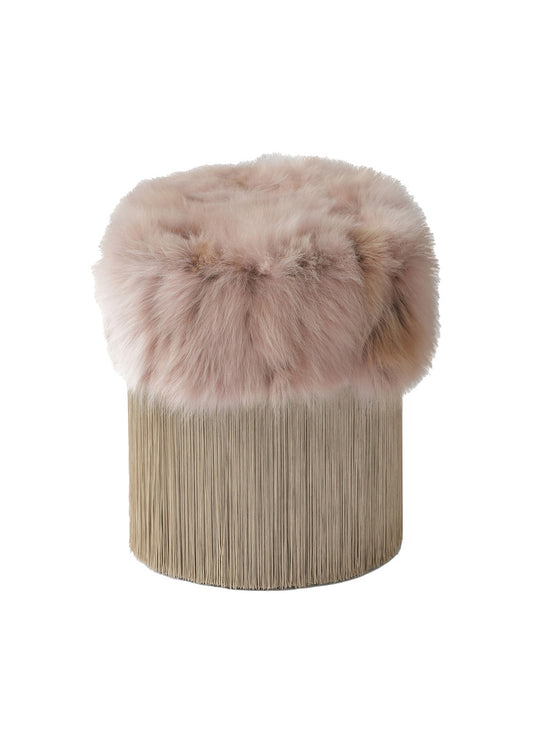 Powder Pink Pouf by Lorenza Bozzoli