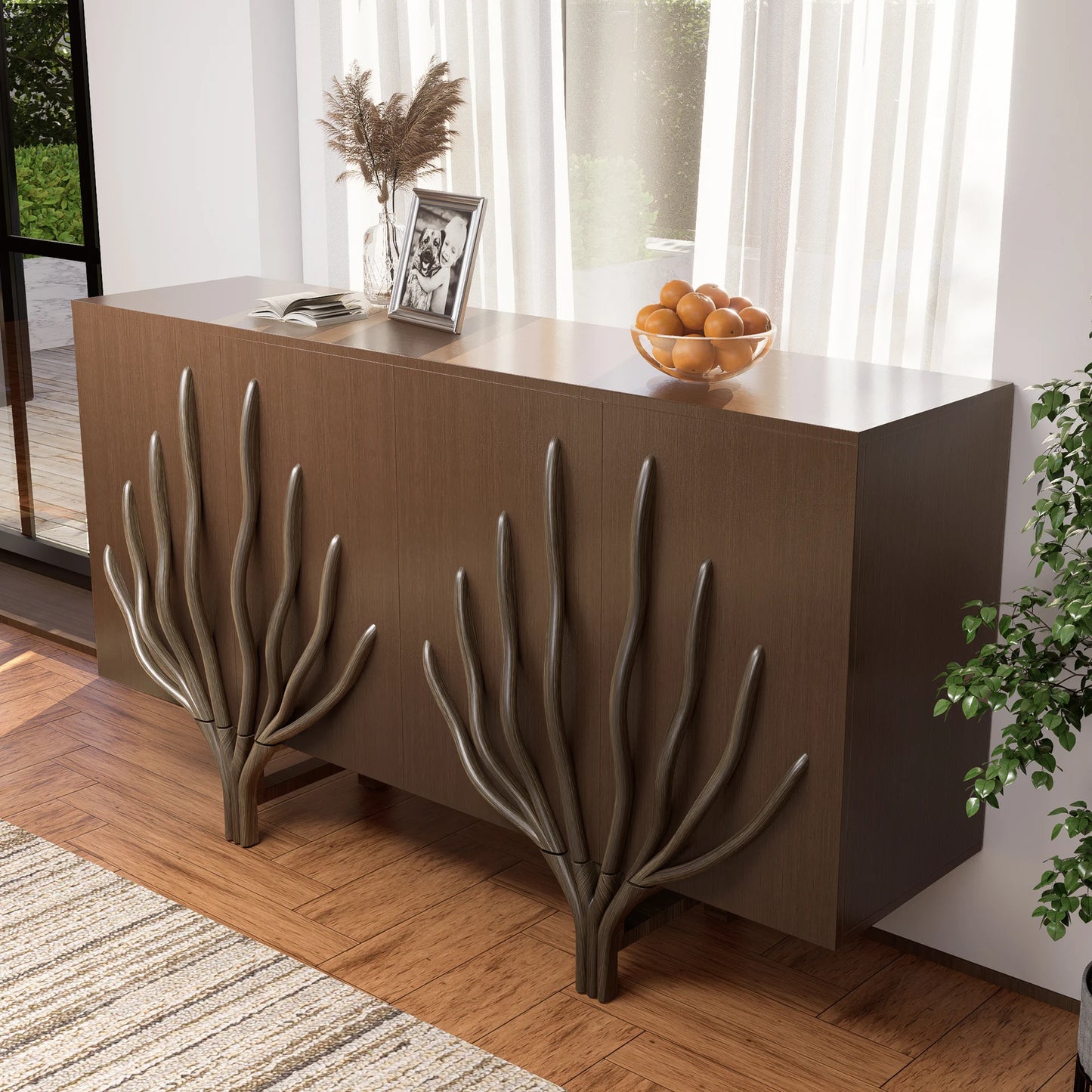 Sideboard Branch Design Mid Century Modern Buffet