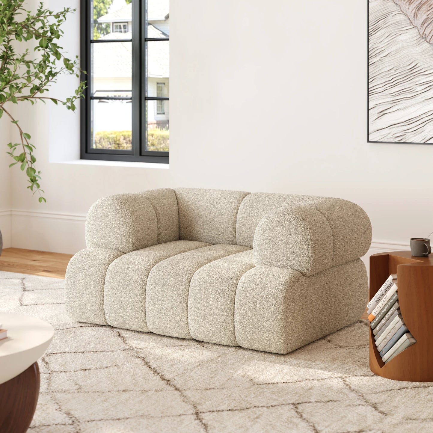 Nimbus Chenille Upholstered Accent Chair