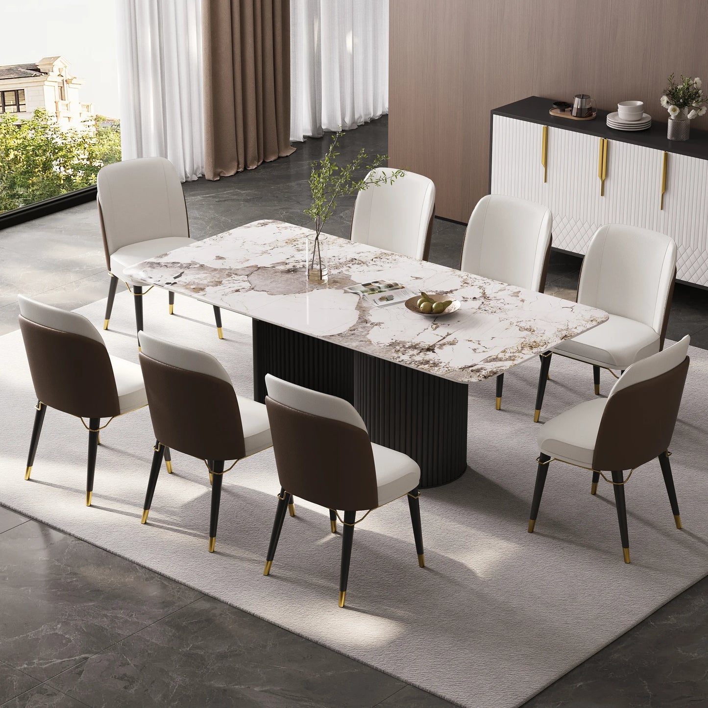 Modern Marble Dining Table