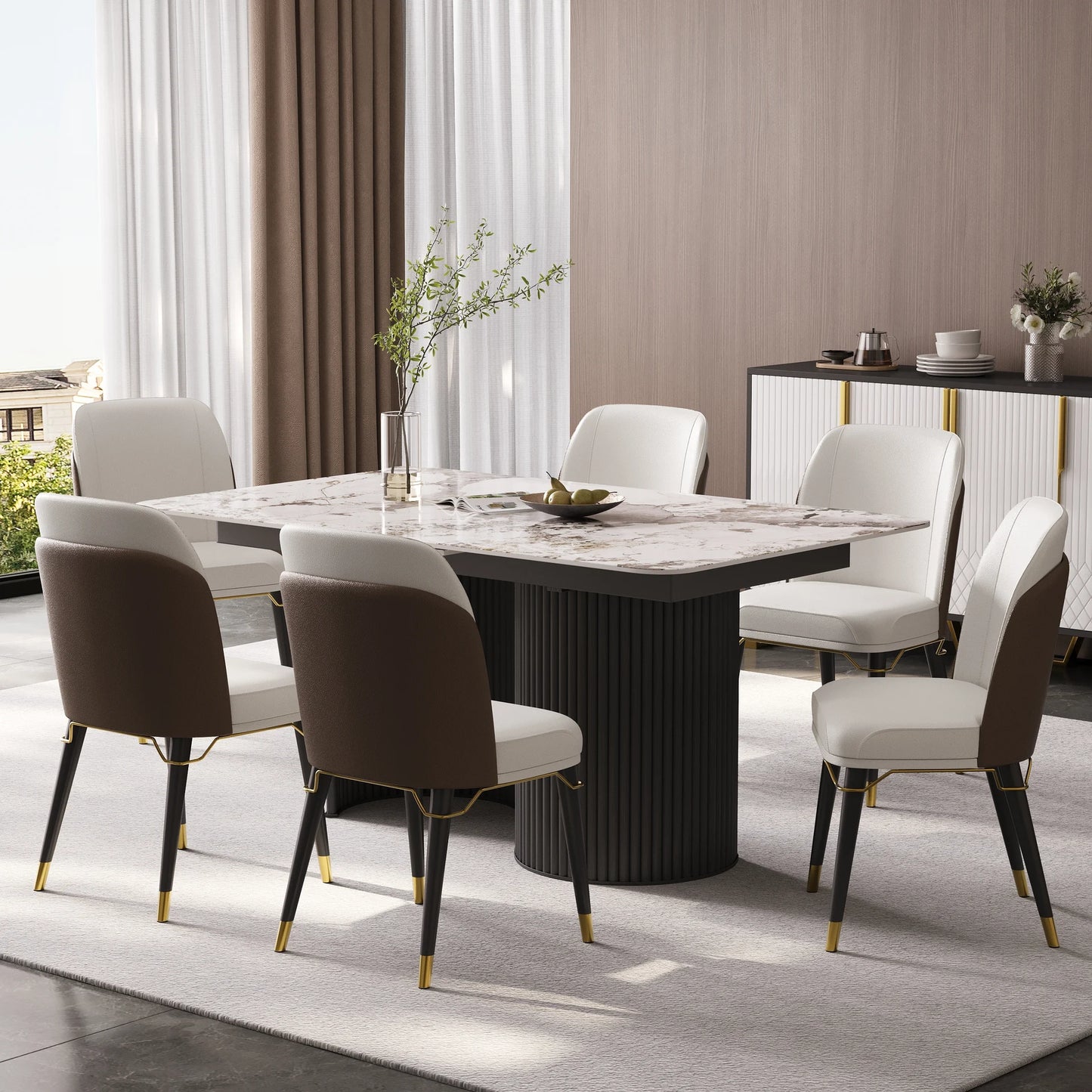 Modern Marble Dining Table