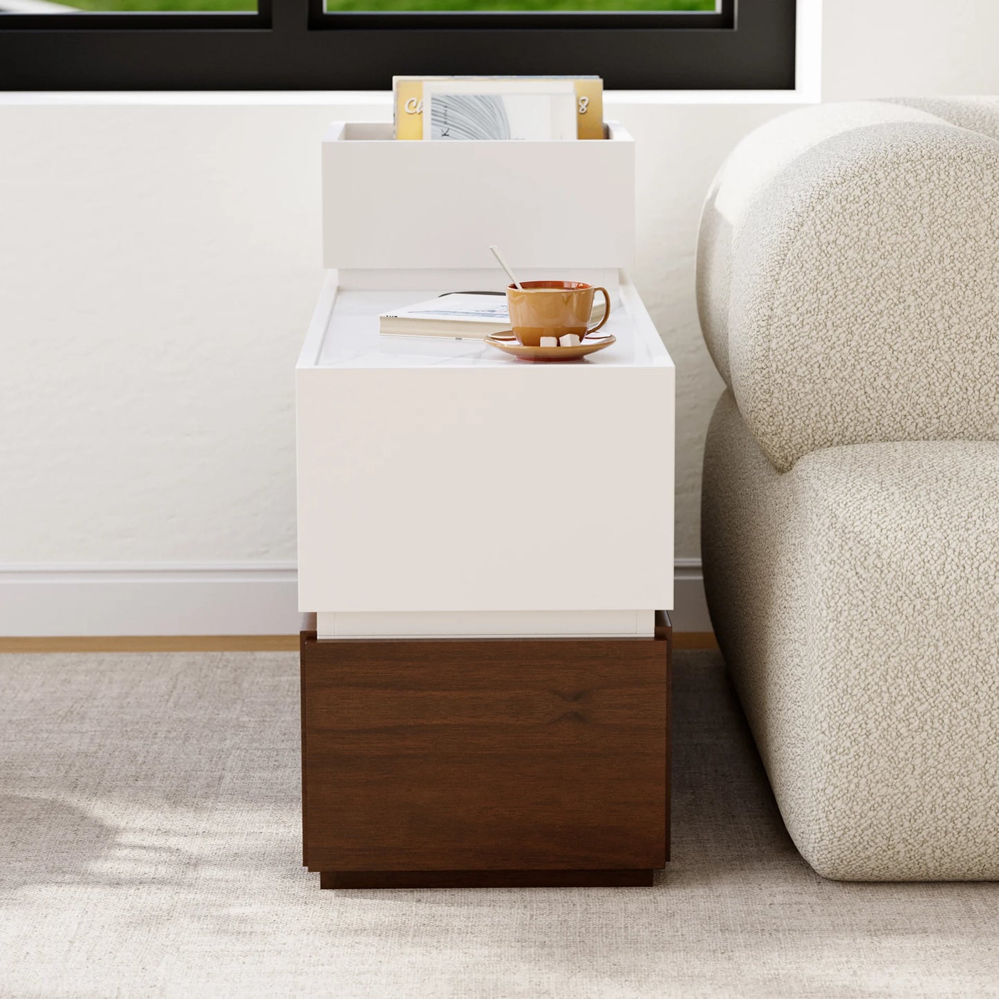 Narrow Smart Side Table