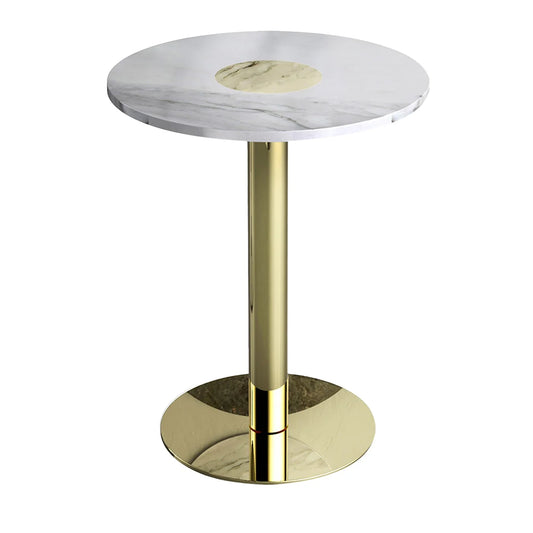 Coccaro Brass Bistro Side Table