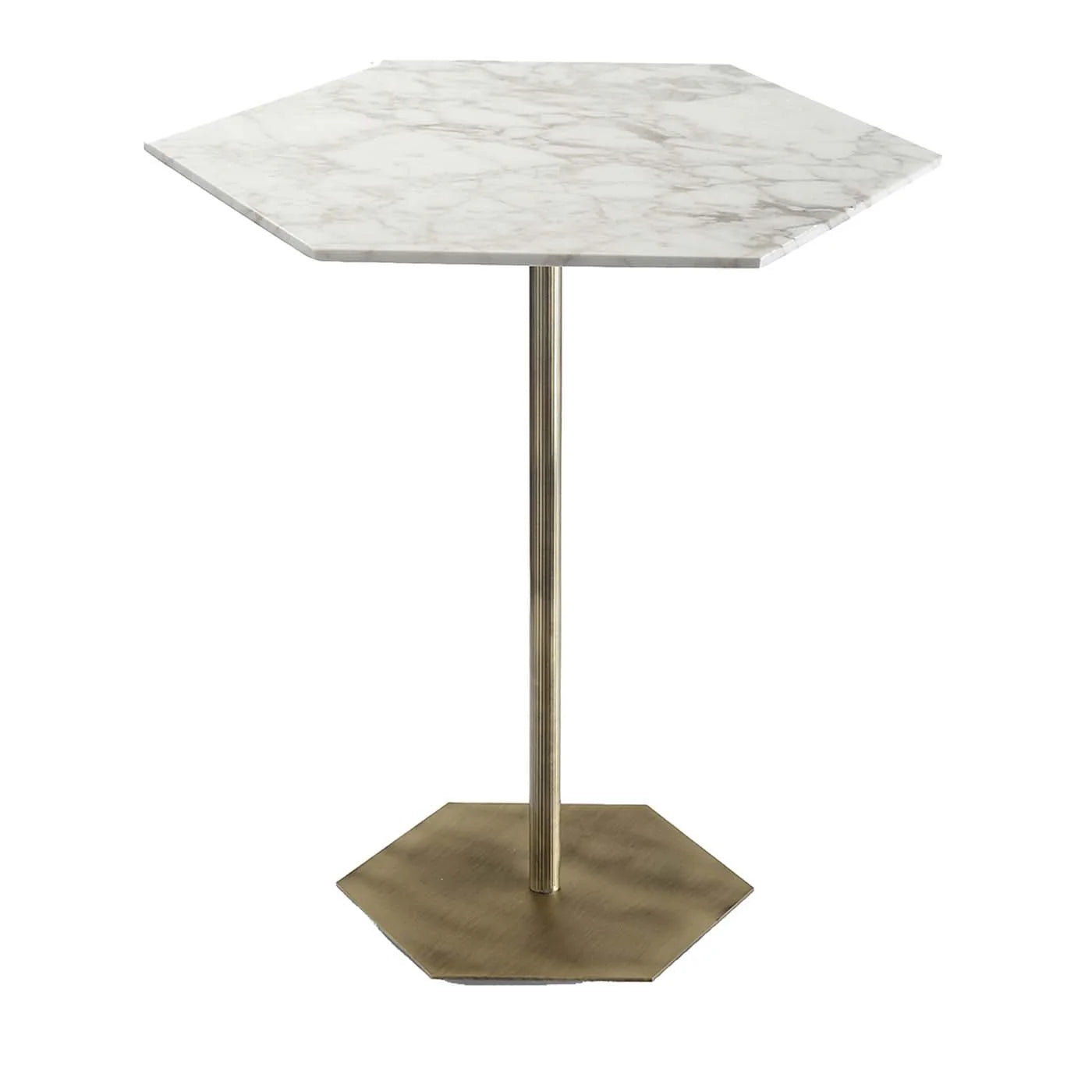 Bistro Side Table with Marble top