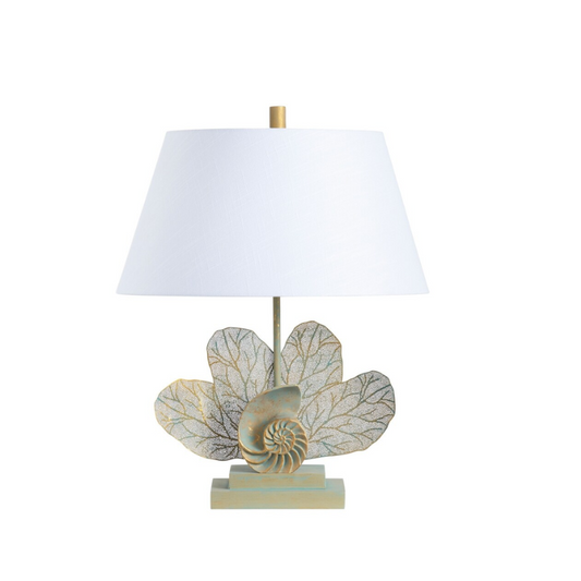 Ammonite Table Lamp / Pair