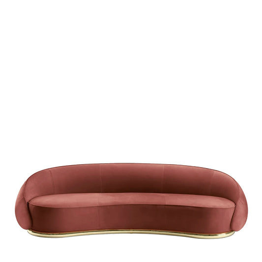 Abbracci Red Sofa