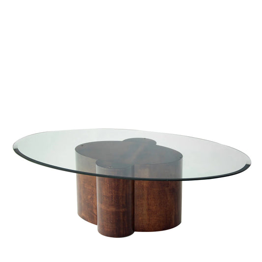 Vintage Oval Coffee Table