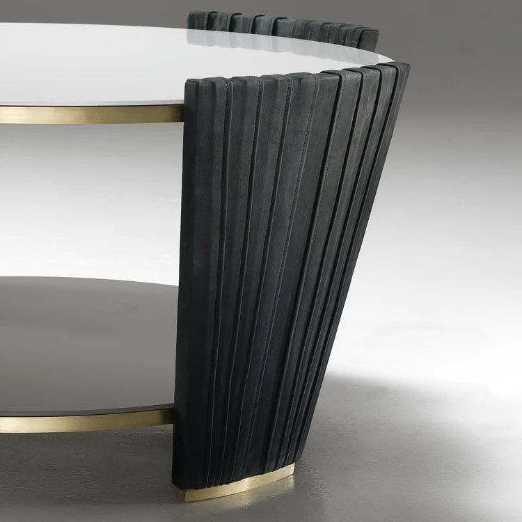 Round Wooden Coffee Table