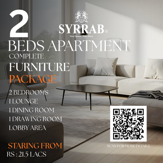 2 Bed Apartment Complete Furniture
