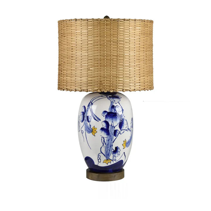 Bitter Melon Lamp / Pair