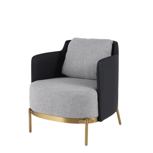 Gray Modern Accent Chair