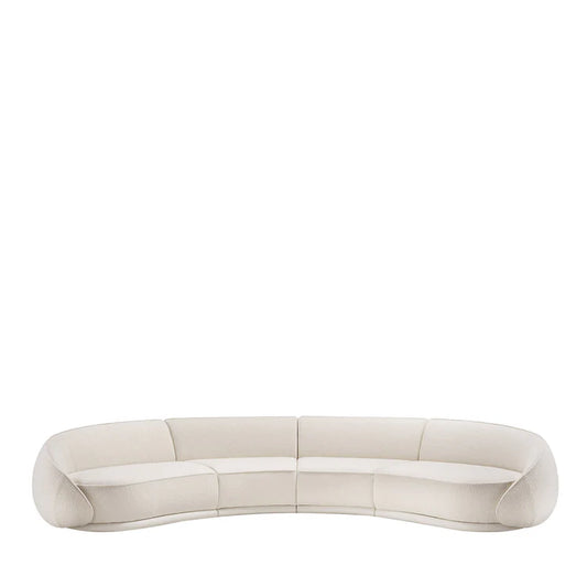 Abbracci Module White Sofa