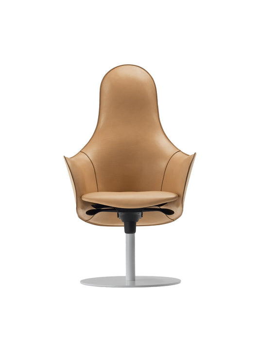 Hipod Fixed Base Chair by Giulio Manzoni